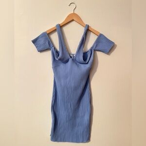 Zara Stretchy Off- Shoulder Dress